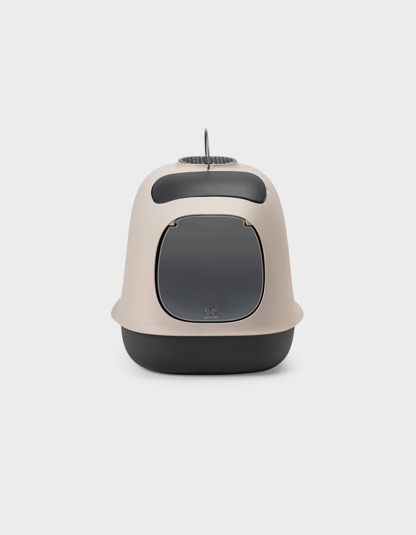 Bac à litière design avec filtre et accessoires de nettoyage