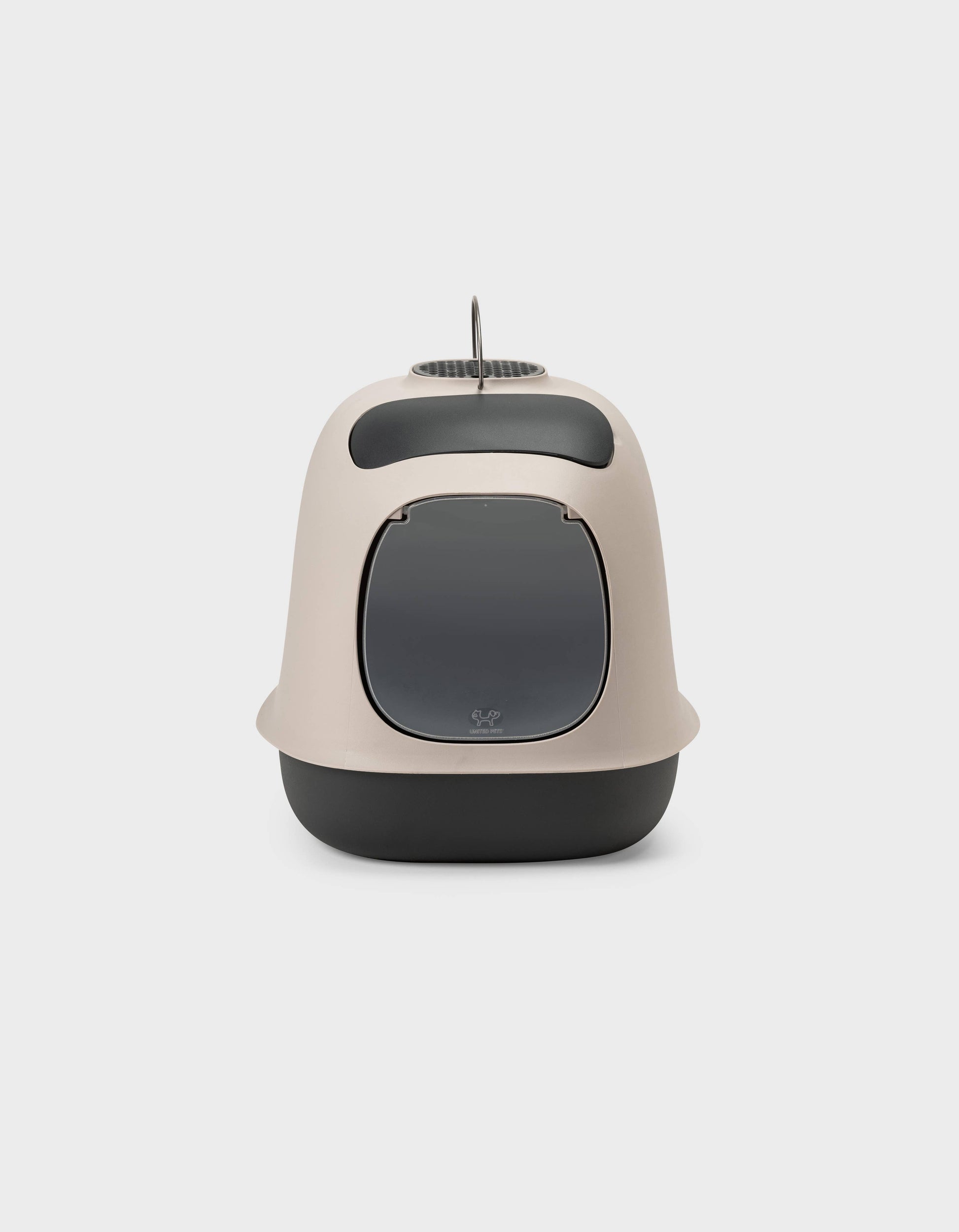 Bac à litière design avec filtre et accessoires de nettoyage