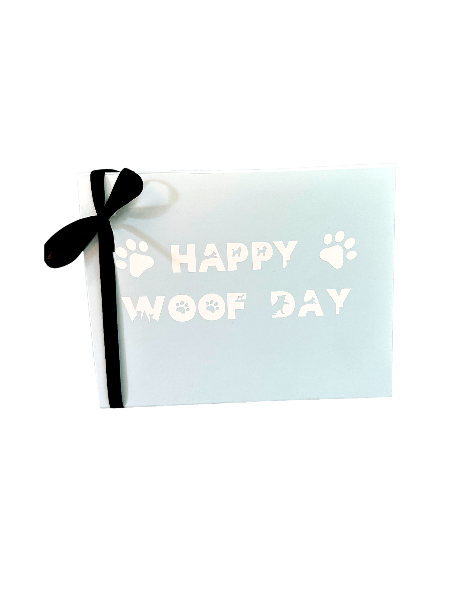 Boîte anniversaire bleue