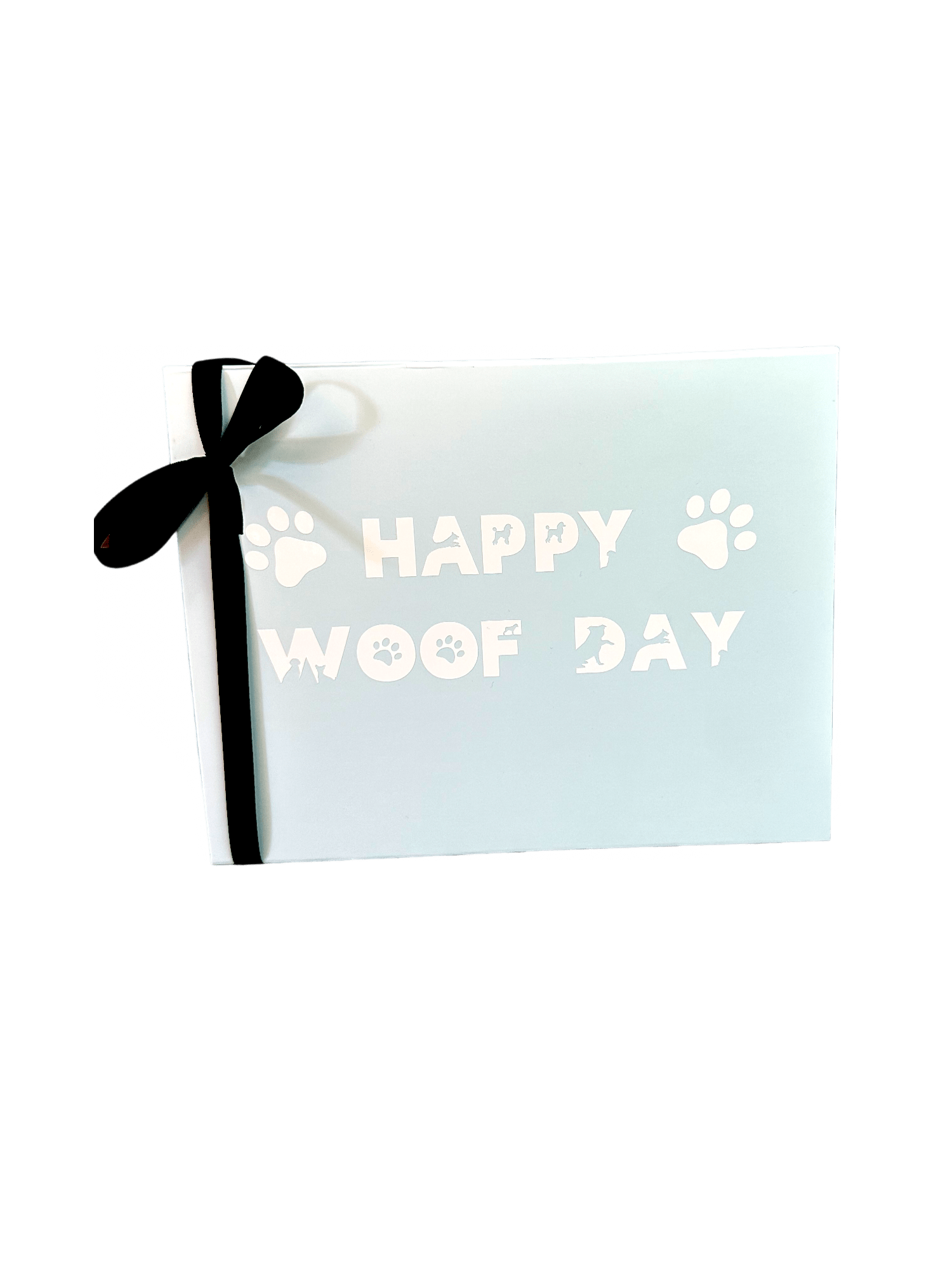 Boîte anniversaire bleue