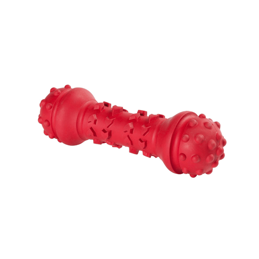 Dumbbell -JOUET À MÂCHER POUR CHIENS 100% caoutchouc naturel - Ultra résistant