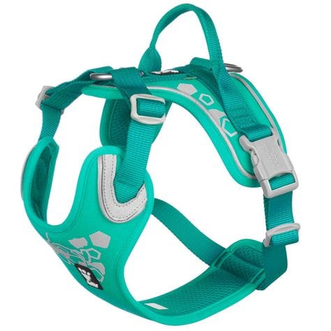 Bleu / 0 Harnais en Y ergonomique respirant pour chien ROSE ET BLEU