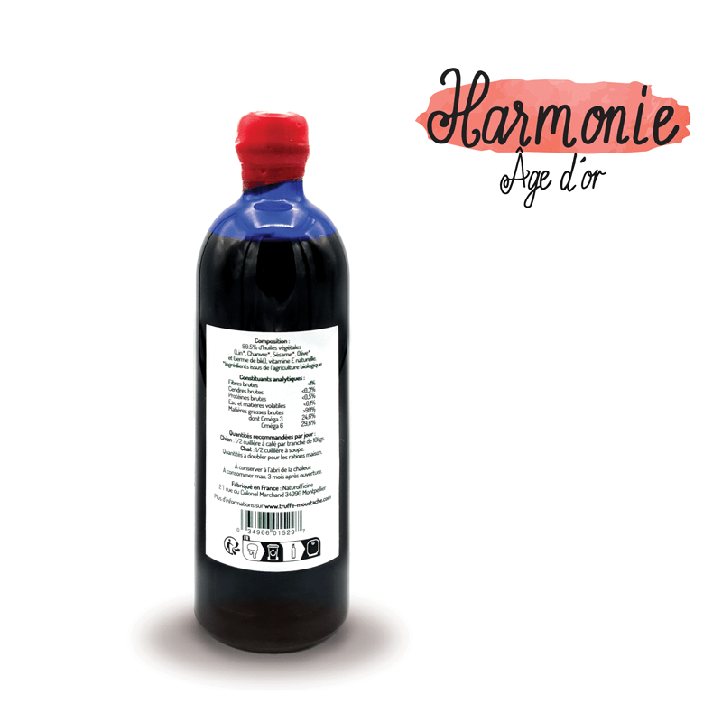 Huile Végétale pour Senior, "Harmonie Âge d'Or"