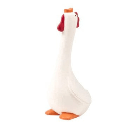 Jouet en latex Chick'n fun pour chiens et chats - Peinture à l'eau sans produit chimique