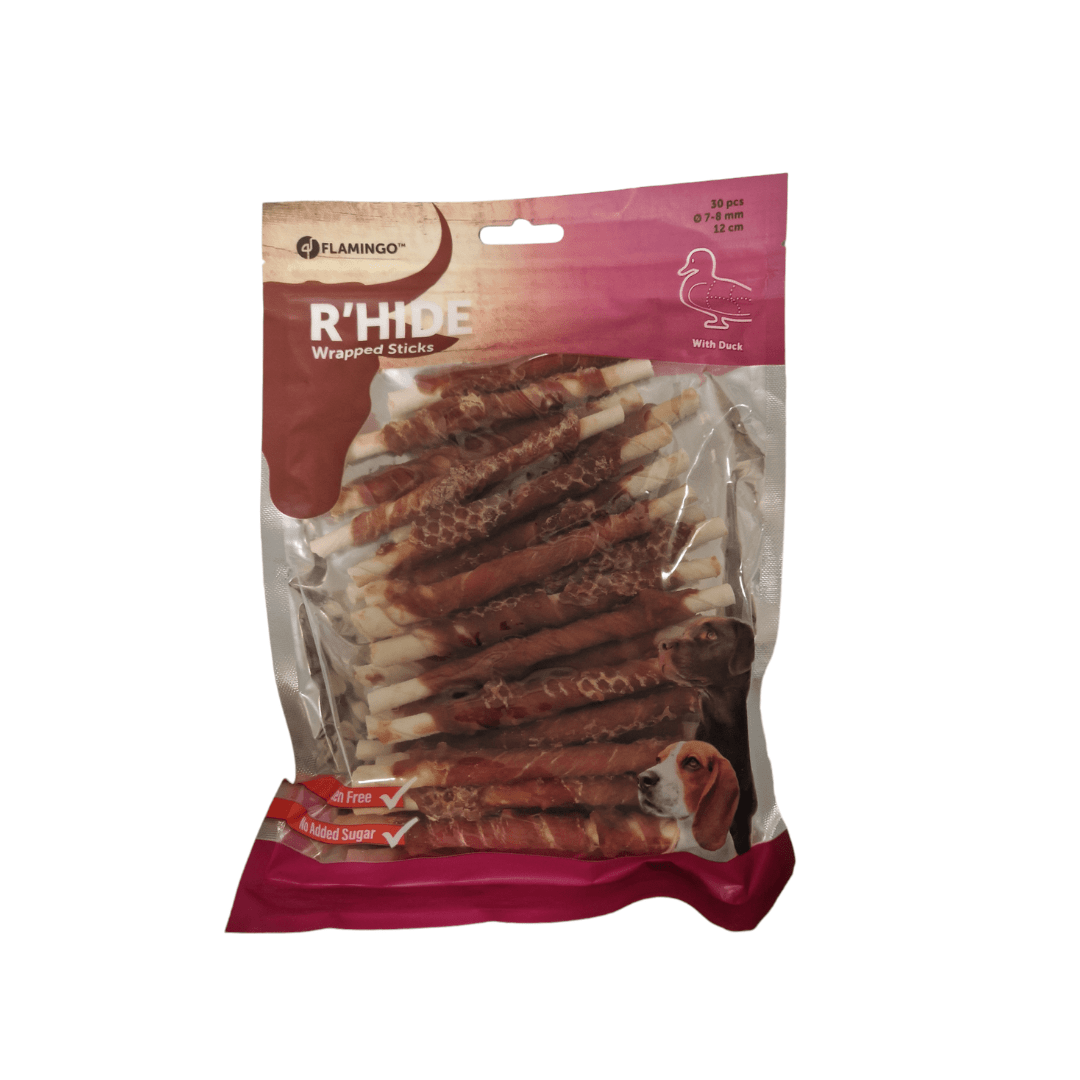 R hide canard wrapped stick 7/8 mm - 12 cm par 30 pièces 350 g