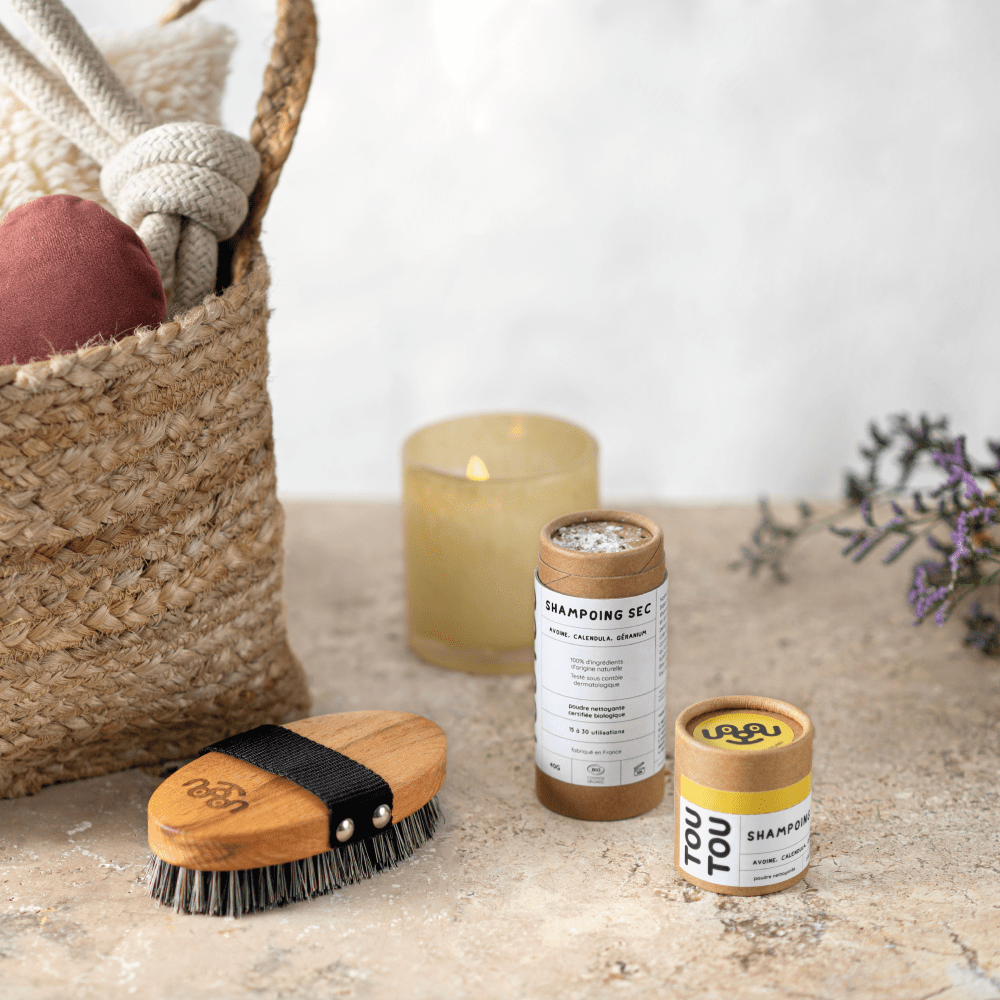 Shampoing sec pour chien certifié bio