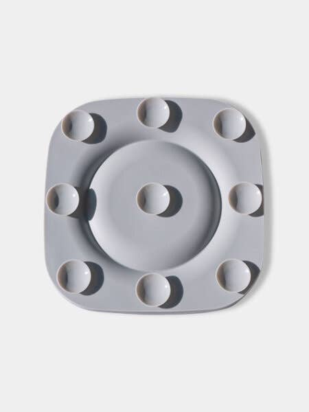 Tapis de Léchage pour chien & chat- YoomY Plate - Gris