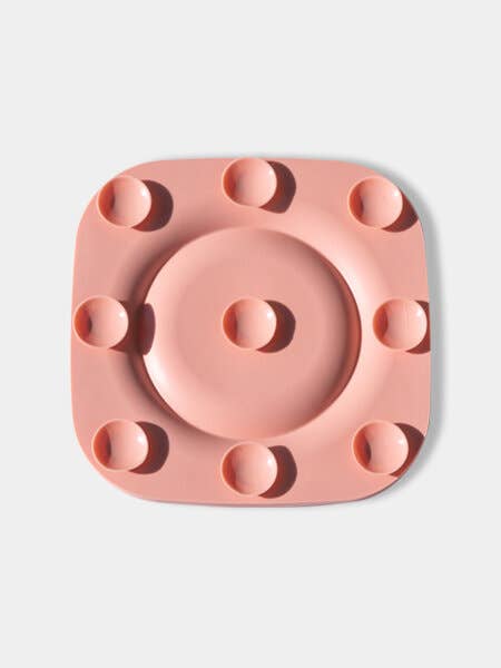 Tapis de Léchage pour chien & chat - YoomY Plate - Rose