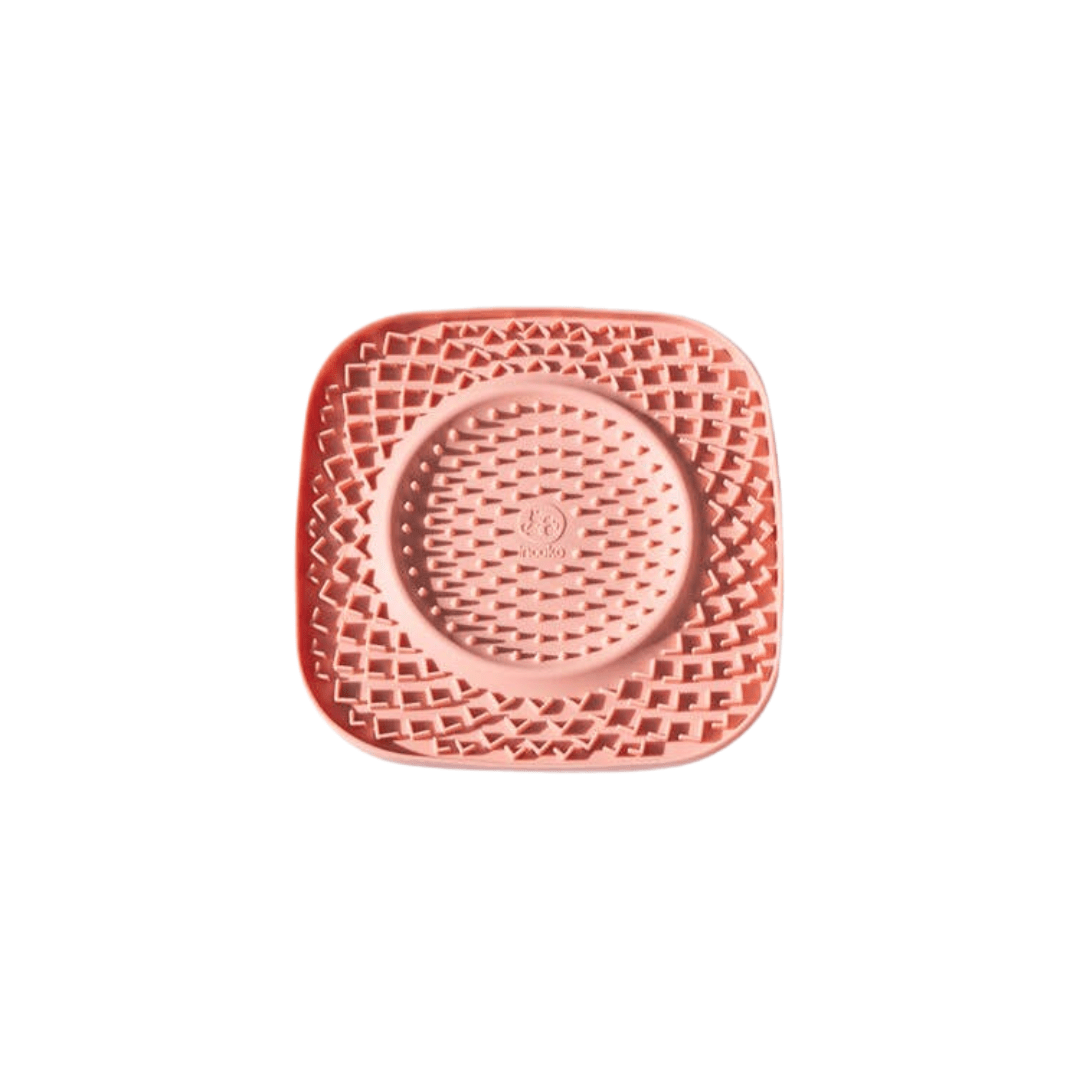 Tapis de Léchage pour chien & chat - YoomY Plate - Rose