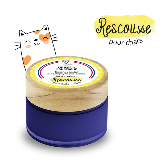 Baume de Soin Cicatrisant pour chat, "Rescousse"