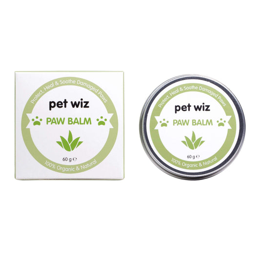 Baume pour pattes et nez bio pour chiens et chats