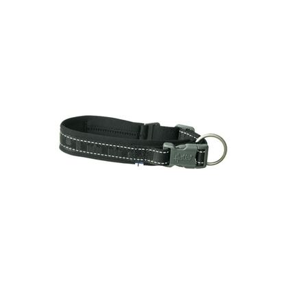 Collier rembourré Casual ECO pour chiens noir