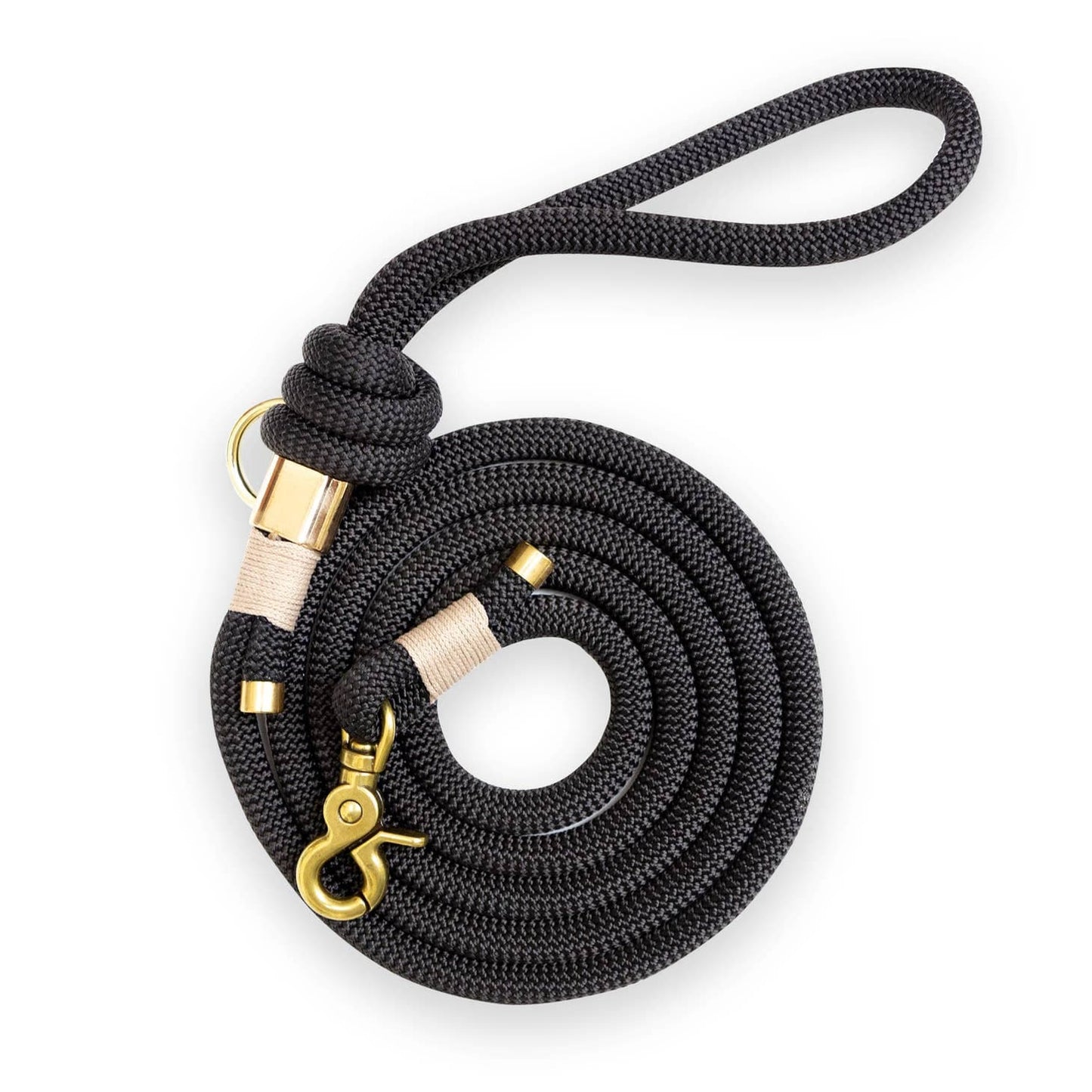 Mode Noir Laisse en corde - plusieurs coloris
