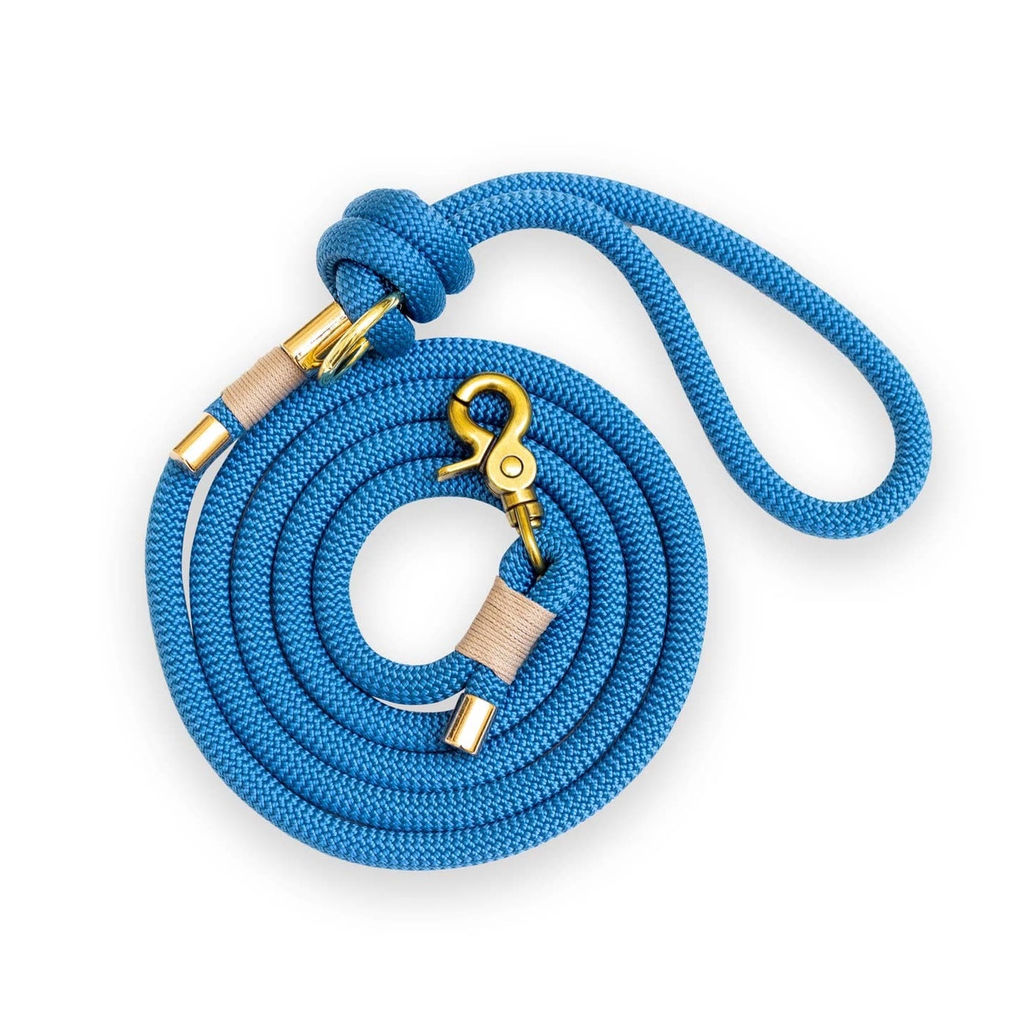 Mode Bleu vif Laisse en corde - plusieurs coloris